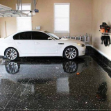 Как да направите мраморен под на гараж със собствените си ръце...